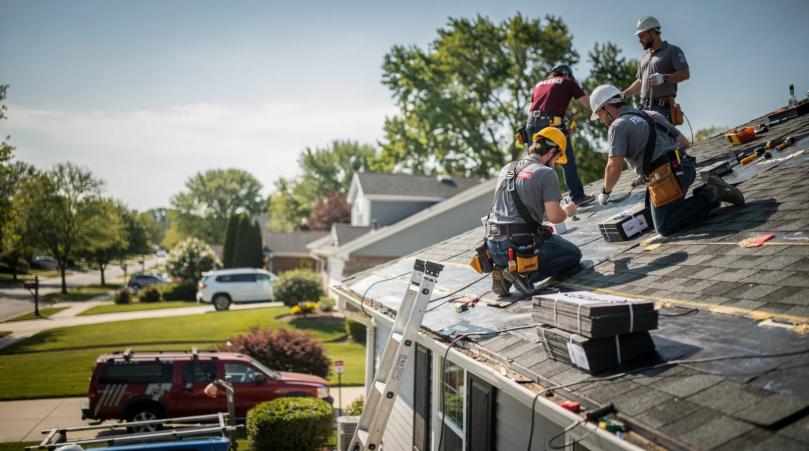 Roof Repair in Hamilton, IL around you